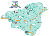  A map show the Thatcham Connect operating area.