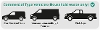 An illustration of the commercial type vehicles permitted with a commercial type vehicle permit.