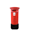 A red postbox.