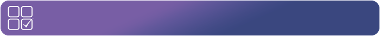 A purple banner with an icon of a checkbox with a tick in it.
