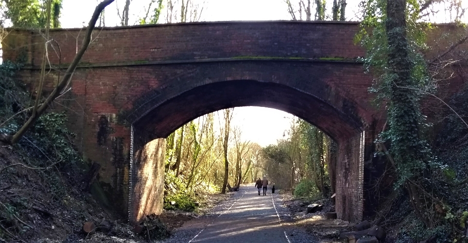 Eling Way Part of the Eling Way active travel route