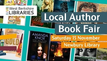 Local author book fair. Saturday 15th November. Newbury Library.