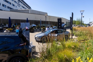 Exhibition outdoor area.