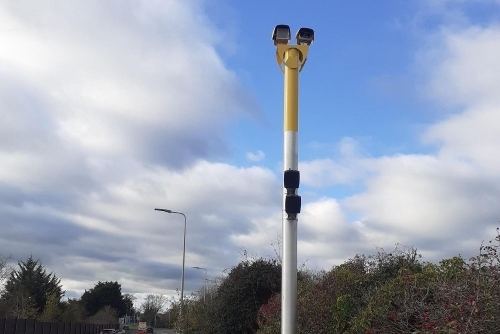 2025 - A4 Calcot pedestrian crossing red light camera